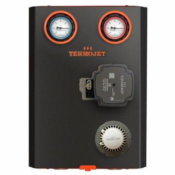Насосная группа Termojet НГ-49П с термокраном 1", в кожухе, под насос с базой 130 мм