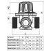 Трехходовой клапан с наружной резьбой Termojet 1 1/2" kvs 18, DN 40
