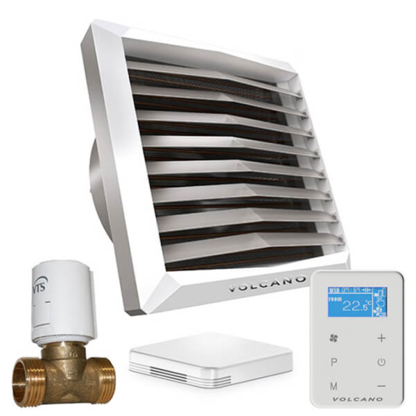 Тепловентилятор VTS EuroHeat VOLCANO VR2 EC, 8-50 кВт, 4850 м³/ч с энергоэффективным двигателем EC