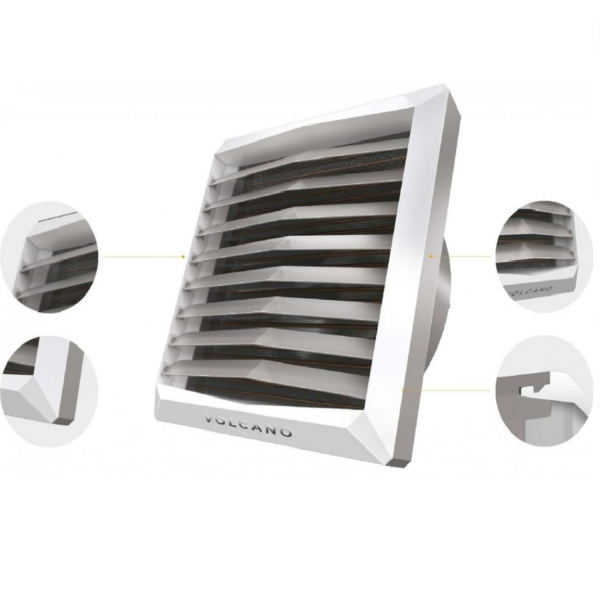 Тепловентилятор VTS EuroHeat VOLCANO VR MINI 3 с мотором ЕC
