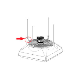 Набор для крепления на потолке VTS EuroHeat VOLCANO AC/EC