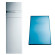 Газовий конденсаційний підлоговий котел Vaillant, auroCOMPACT VSC D 306/4-5 190 із вбудованим водонагрівачем 190 л та сонячною станцією типу «drain back», 32 кВт