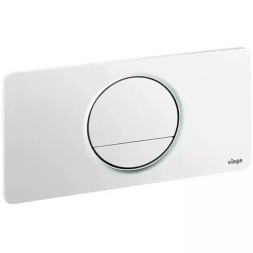 Кнопка смыва Viega Visign for Style 13, белая