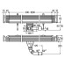 Душевой канал Viega Advantix Vario 4968.10, 300-1200 мм, настенный, h90-160