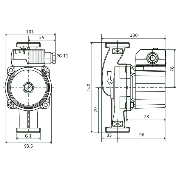 Циркуляційний насос Wilo Star-Z 20/1 EM
