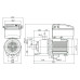 Горизонтальний багатоступеневий насос Wilo MHIE206N-1/E/3-2-2G