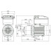 Горизонтальный многоступенчатый насос Wilo MHIE404N-1/E/3-2-2G