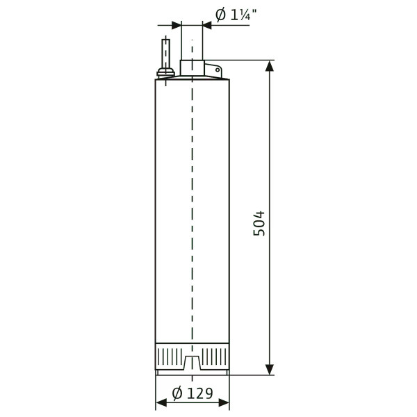 Скважинный многоступенчатый насос Wilo TWI5-FS 306 1~