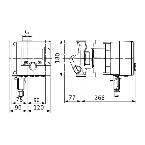 Циркуляційний насос Wilo Stratos MAXO 25/0,5-10 PN10-R7