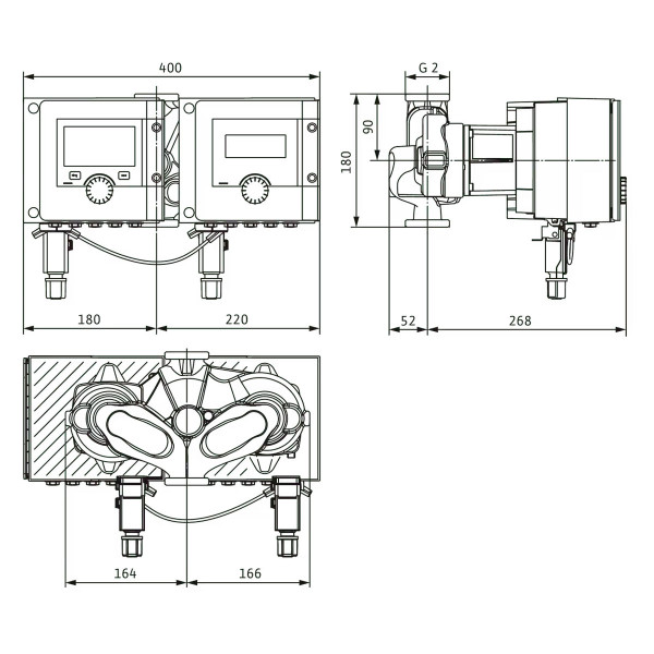 Циркуляційний насос Wilo Stratos MAXO-D 30/0,5-10 PN10-R7