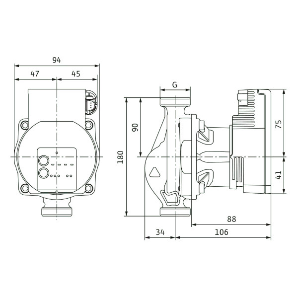 Циркуляційний насос Wilo VARIOS PICO-STG 30/1-8