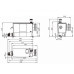 Канализационная насосная установка Wilo DrainLift MINI3-XS/WC-EF (6095128)