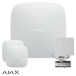  Система защиты от протечек Ajax Hub 2 Plus White (2 датчика, 1 кран 1/2")
