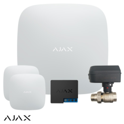  Система защиты от протечек Ajax Hub White (2 датчика, 1 кран 3/4")