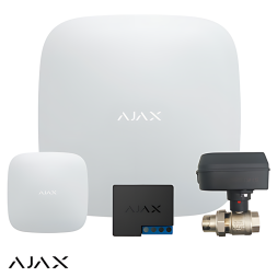  Система защиты от протечек Ajax Hub White (1 датчик, 1 кран 3/4")