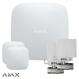  Система защиты от протечек Ajax Hub White (2 датчика, 2 крана 3/4")