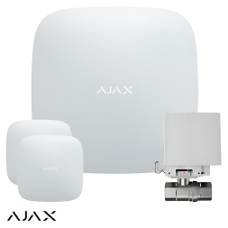  Система защиты от протечек Ajax Hub 2 (2G) White (2 датчика, 1 кран 1/2")