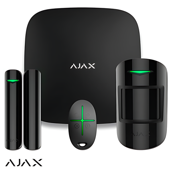 Комплект сигналізації Ajax StarterKit (чорний)