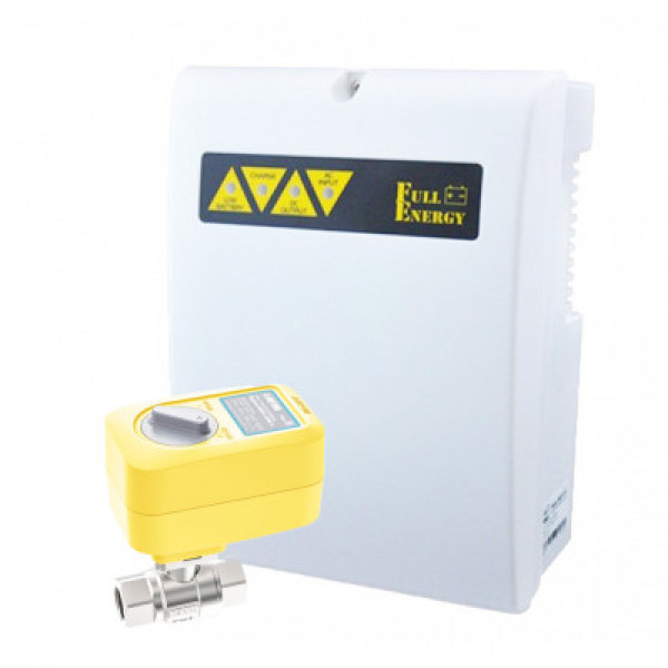 Готовое решение для системы Ajax с шаровым краном Neptun PROFI 12В 1" 25мм + ИБП Full Energy BBGP-123