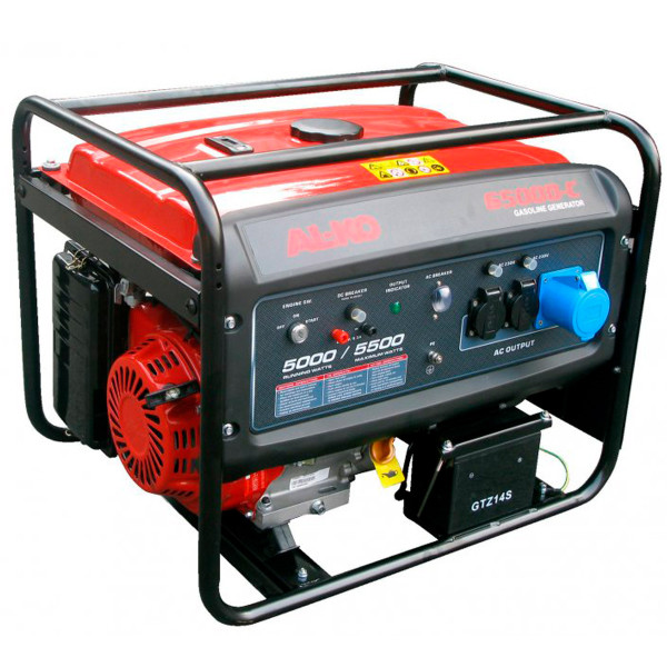 Генератор бензиновый AL-KO 6500 C (ручной пуск)