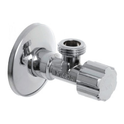 Кран вентильний для сантехприладів 1/2" х 1/2" Albetroni