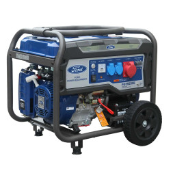 Бензиновий генератор Ford Power FGT9250E 6.5 кВт трифазний на колесах