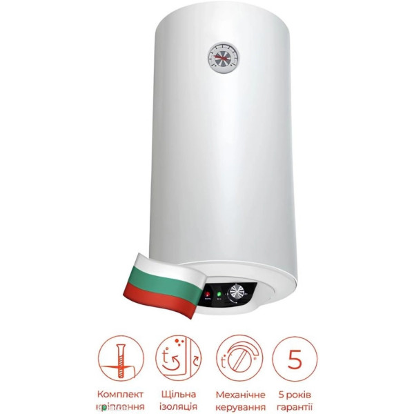 Бойлер электрический DJOUL 100 л Y33/DRY 100L с сухим тэном