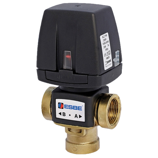 Переключающий клапан ESBE VZC 162 DN20 G1" kvs 6,0 230 В 2 точки со съемным кабелем