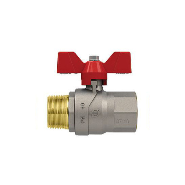 Кран шаровой FIV Perfecta 1 1/4" ВН бабочка