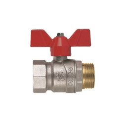 Кран шаровой FIV Perfecta 1 1/4" ВН бабочка