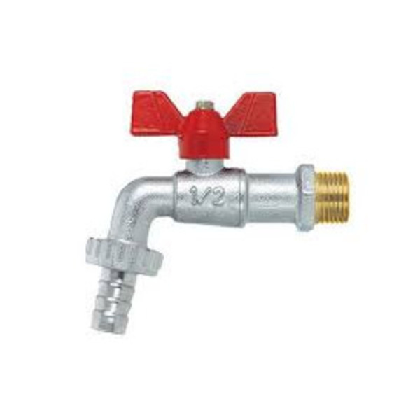 Кран шаровой для полива FIV Garden 1/2"-3/4"