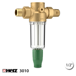 Промывной фильтр для холодной воды Herz 3010 1/2"