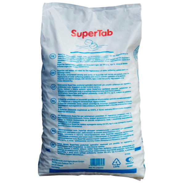 53793 Вакуумні сольові таблетки SUPER TAB (мішок 25 кг) K+S Minerals and Agriculture GmbH