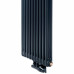 Радіатор Luxrad COLUMNUS, двотрубний, 1800х450х66 мм, ZDС, 1244 Вт, антрацит