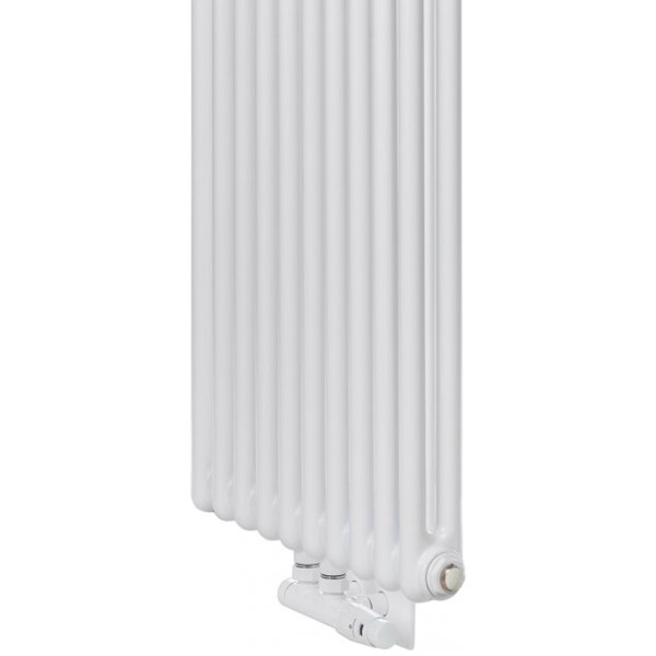 Радиатор Luxrad COLUMNUS, двухтрубный, 1800х450х66 мм, ZDС, 1244 Вт, белый
