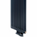Радиатор Luxrad COLUMNUS, двухтрубный, 2000х450х66 мм, ZDС, 1387 Вт, антрацит