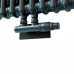 Радиатор Luxrad COLUMNUS, двухтрубный, 2000х450х66 мм, ZDС, 1387 Вт, антрацит