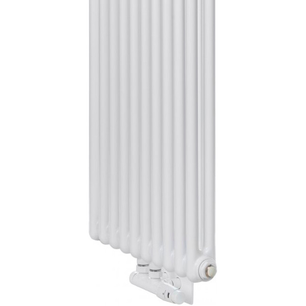 Радиатор Luxrad COLUMNUS, двухтрубный, 2000х450х66 мм, ZDС, 1387 Вт, белый