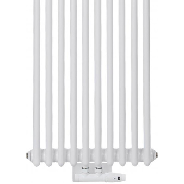 Радиатор Luxrad COLUMNUS, двухтрубный, 2000х450х66 мм, ZDС, 1387 Вт, белый
