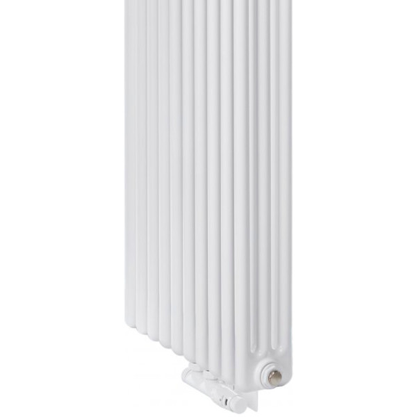 Радиатор Luxrad COLUMNUS, трехтрубный, 2000х450х107 мм, ZDС, 1850 Вт, белый