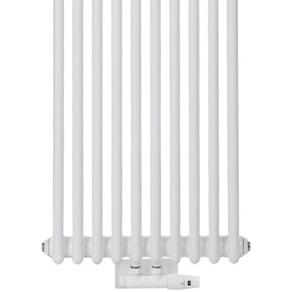 Радиатор Luxrad COLUMNUS, трехтрубный, 2000х450х107 мм, ZDС, 1850 Вт, белый