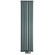Радиатор трубчатый Luxrad Oval, вертикальный, 1700х410х50 мм, ZDC, 816 Вт, антрацит