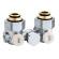 Кран нижнього підключення сталевого радіатора Ø3/4″ x 3/4″ кутовий 50% Caleffi S.p.a.