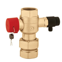 558070 Шаровой запорный кран для расширительного бака Ø1 1/4″ 85° C 6 bar Caleffi S.p.a.