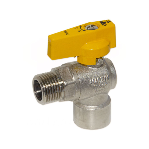 Кран (ГАЗ) кутовий Ø3/4″ ВЗ BIANCHI F.lli S.p.A.