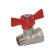 Кран кульовий TAMIGI Ø3/8″ ВЗ PN40 –10°C/+120°C ″метелик″ Idrosanitaria Bonomi