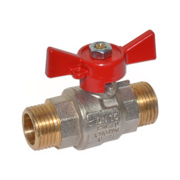 Кран кульовий TAMIGI Ø1″ ЗЗ PN40 –10°C/+120°C ″метелик″ Idrosanitaria Bonomi