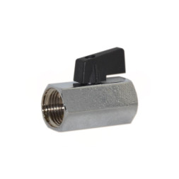 Кран мини шаровой NIAGARA Ø3/4″ ВВ 10 bar -10/+90°C Idrosanitaria Bonomi