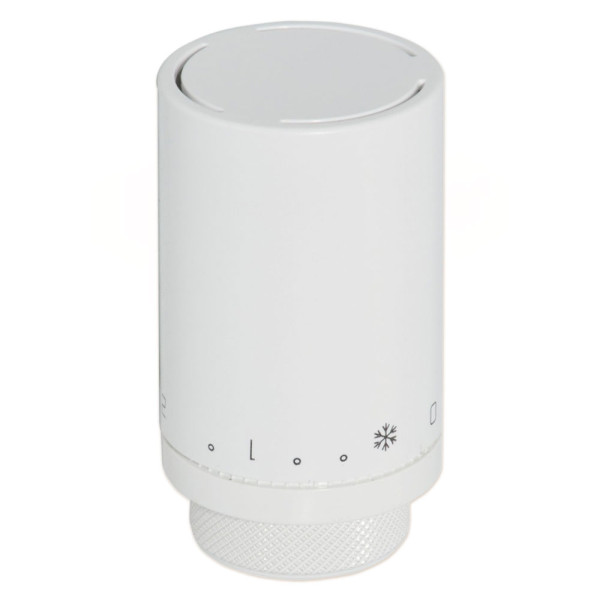 Термостатична головка TERMODESIGN L (запобіжник) БІЛА M30 x 1,5 Carlo Poletti Srl