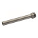 Трубка для під`єднання сантехприладів Ø1/2″ x Ø15 L=140 мм BRUSH SILVER Carlo Poletti Srl